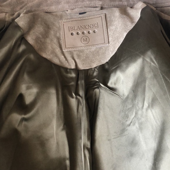 Blank NYC Suede Moto Jacket (Size Medium) NWT - Picture 13 of 15